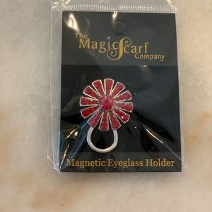 Magnetic eyeglass holder